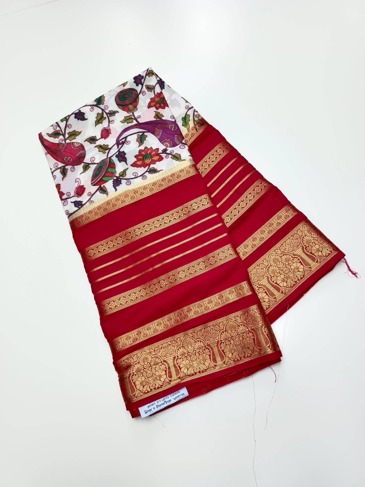 SEMI CREPE SILK SAREE