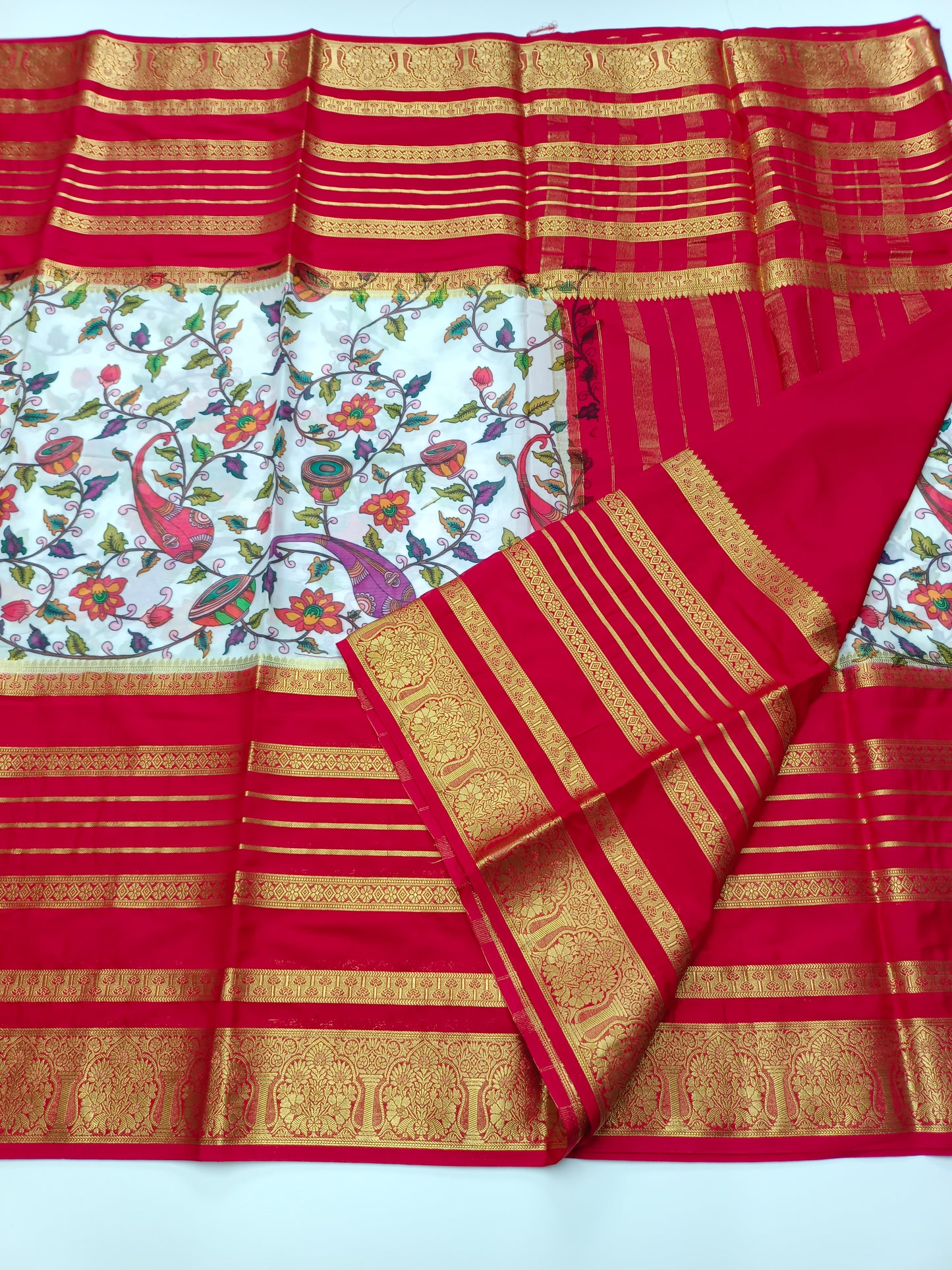 SEMI CREPE SILK SAREE
