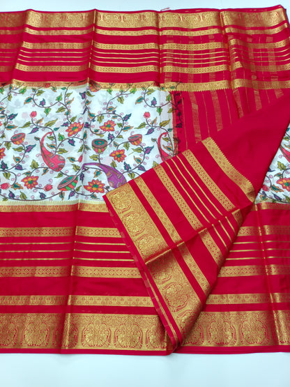 SEMI CREPE SILK SAREE