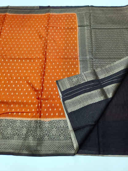 FANCY BAMBOO SILK SAREE