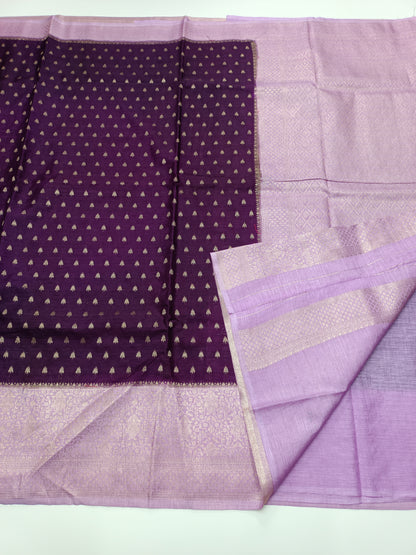FANCY BAMBOO SILK SAREE