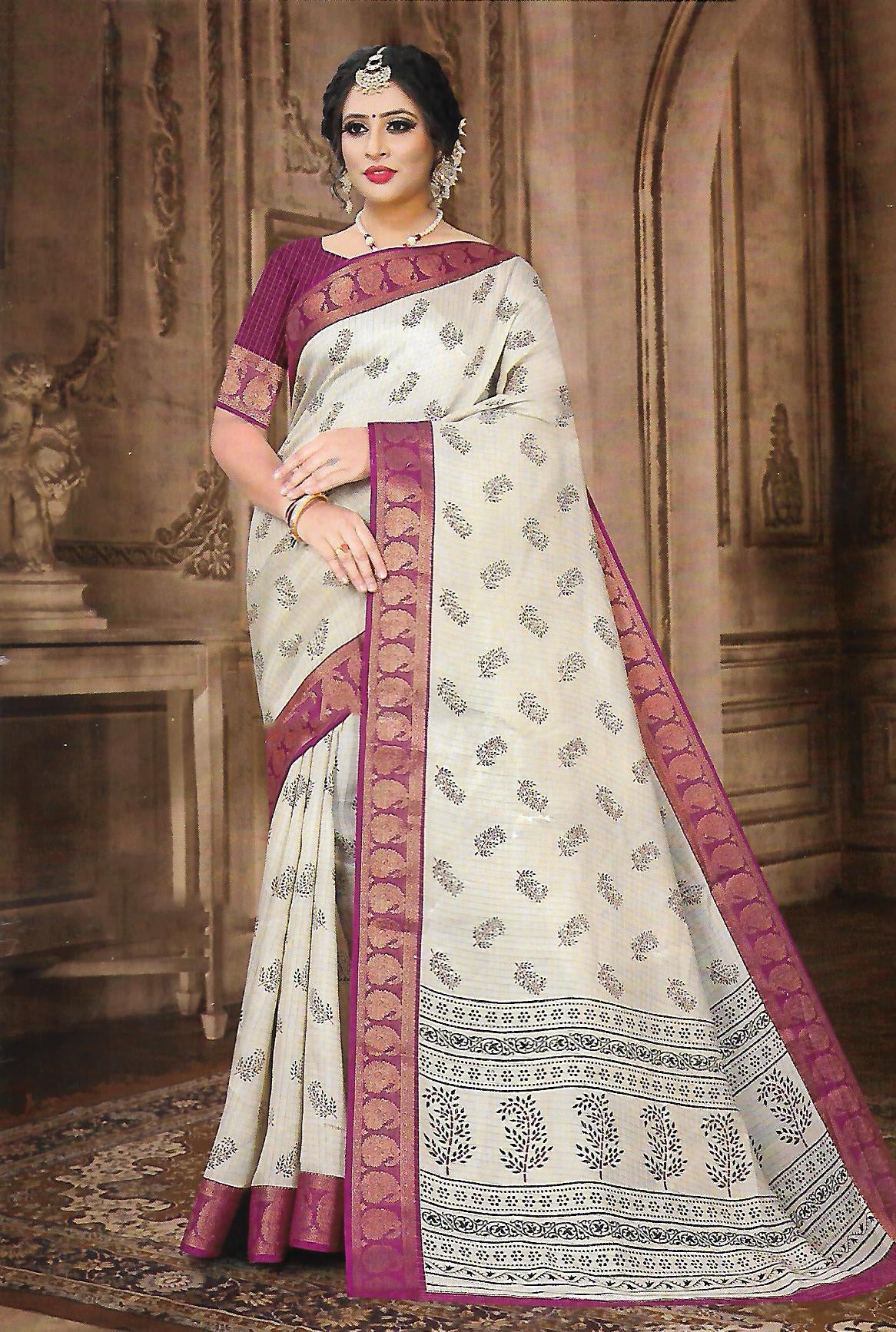 FANCY SYNTHETIC SAREE