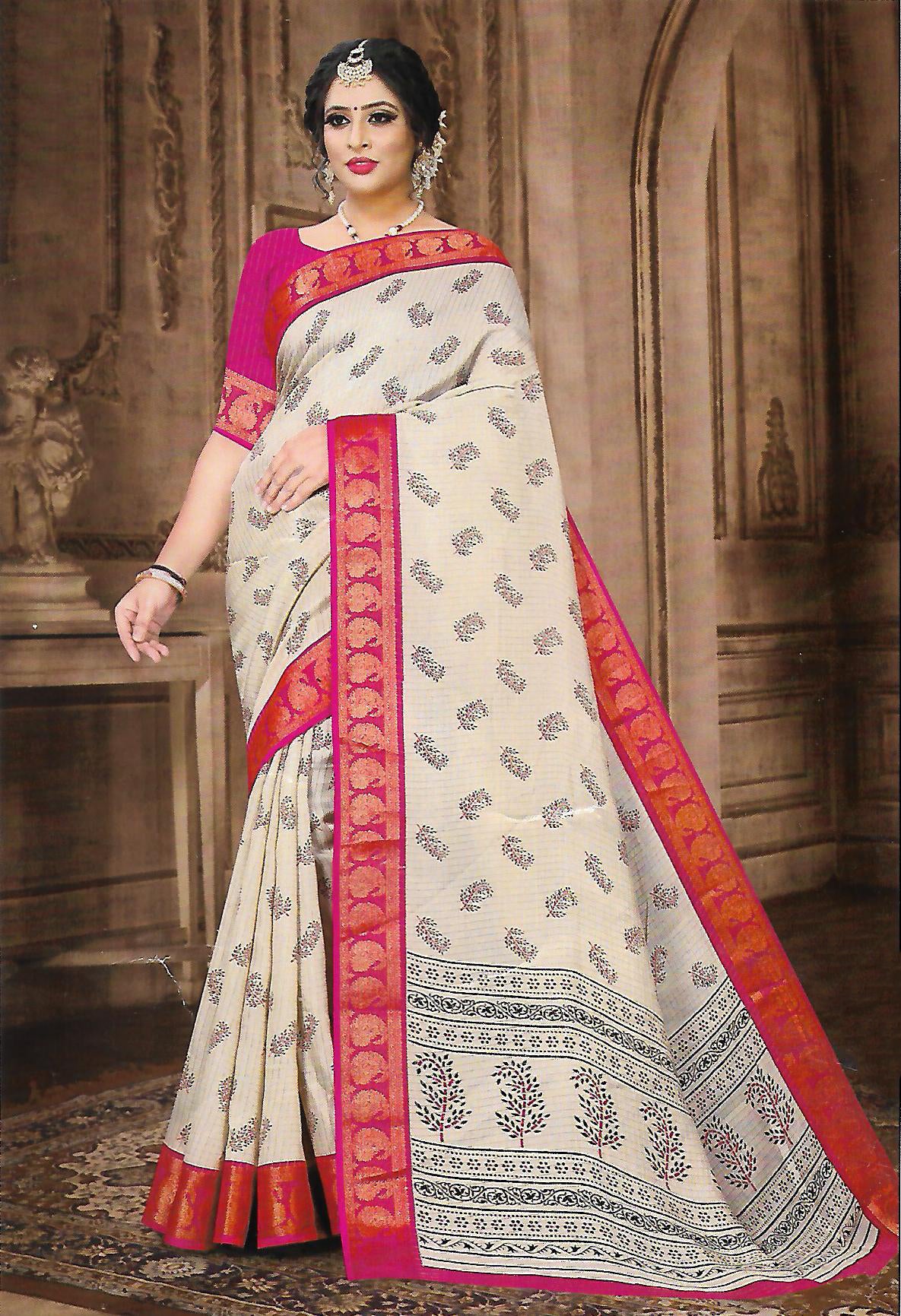 FANCY SYNTHETIC SAREE