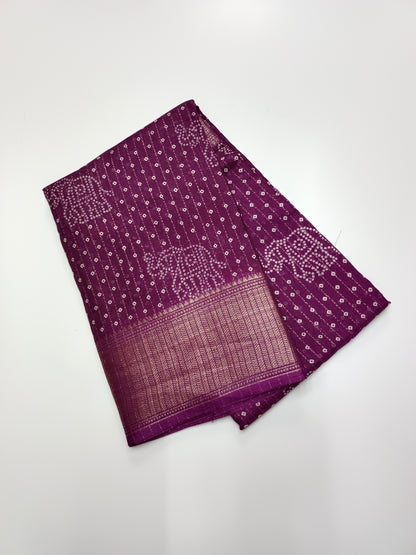 FANCY DOLA SILK SAREE