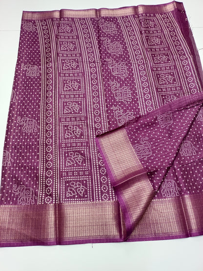 FANCY DOLA SILK SAREE