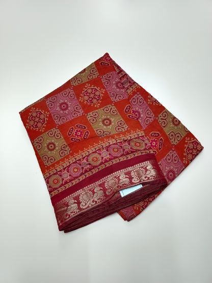 FANCY DOLA SILK SAREE
