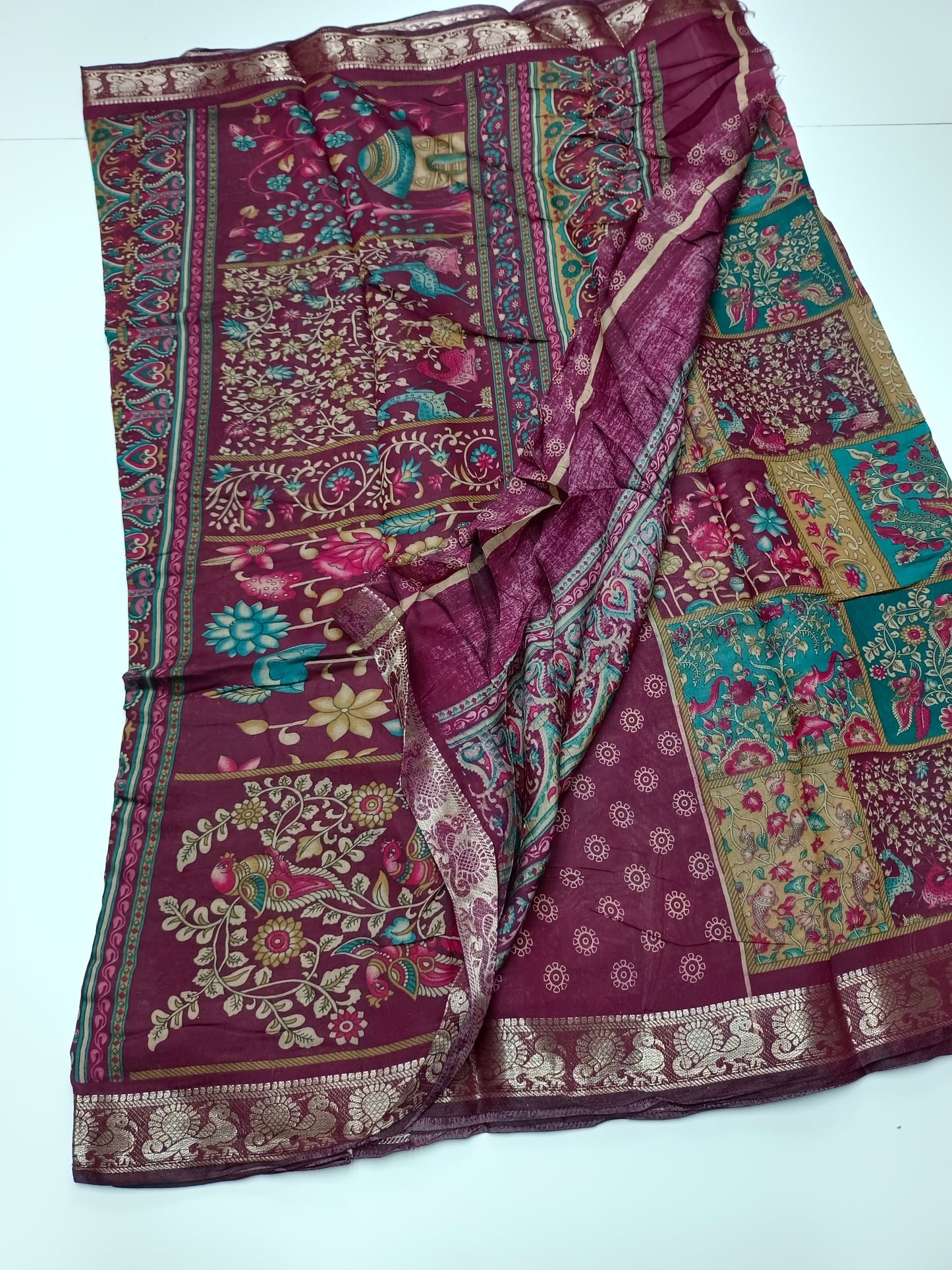 FANCY DOLA SILK SAREE