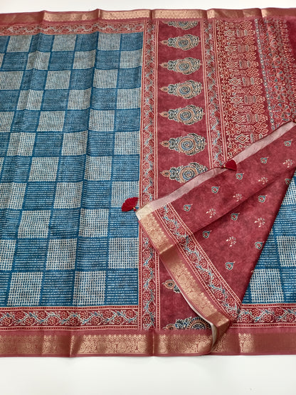 FANCY DOLA SILK SAREE