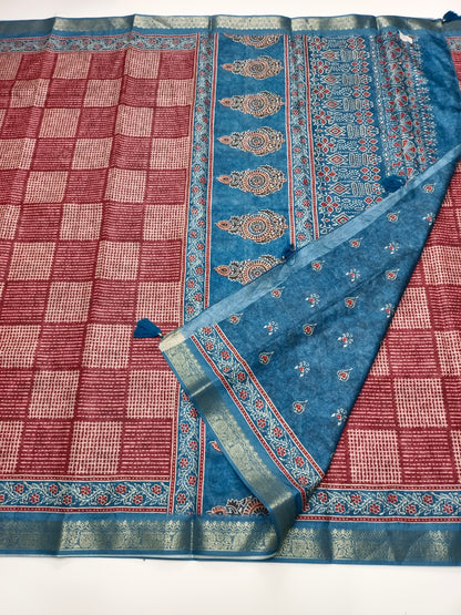 FANCY DOLA SILK SAREE