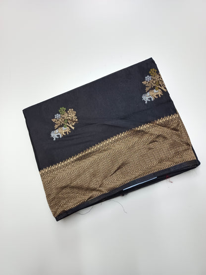 FANCY VISCOSE SILK SAREE