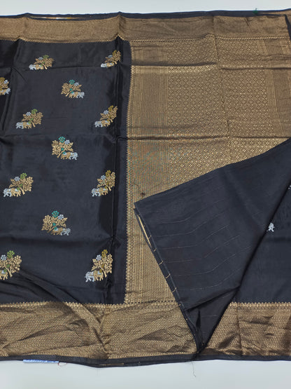 FANCY VISCOSE SILK SAREE