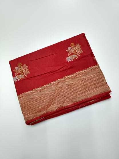 FANCY VISCOSE SILK SAREE