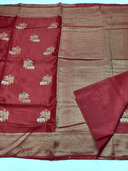 FANCY VISCOSE SILK SAREE