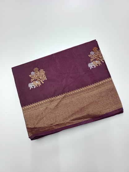 FANCY VISCOSE SILK SAREE