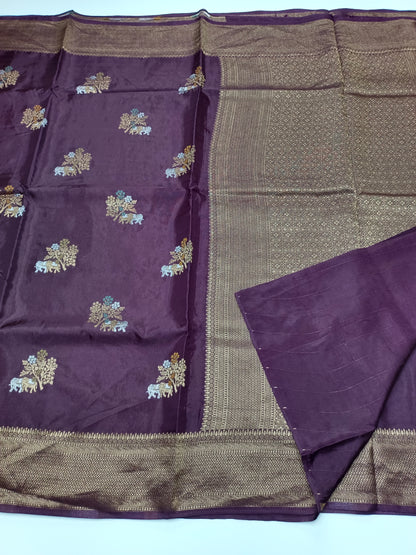 FANCY VISCOSE SILK SAREE
