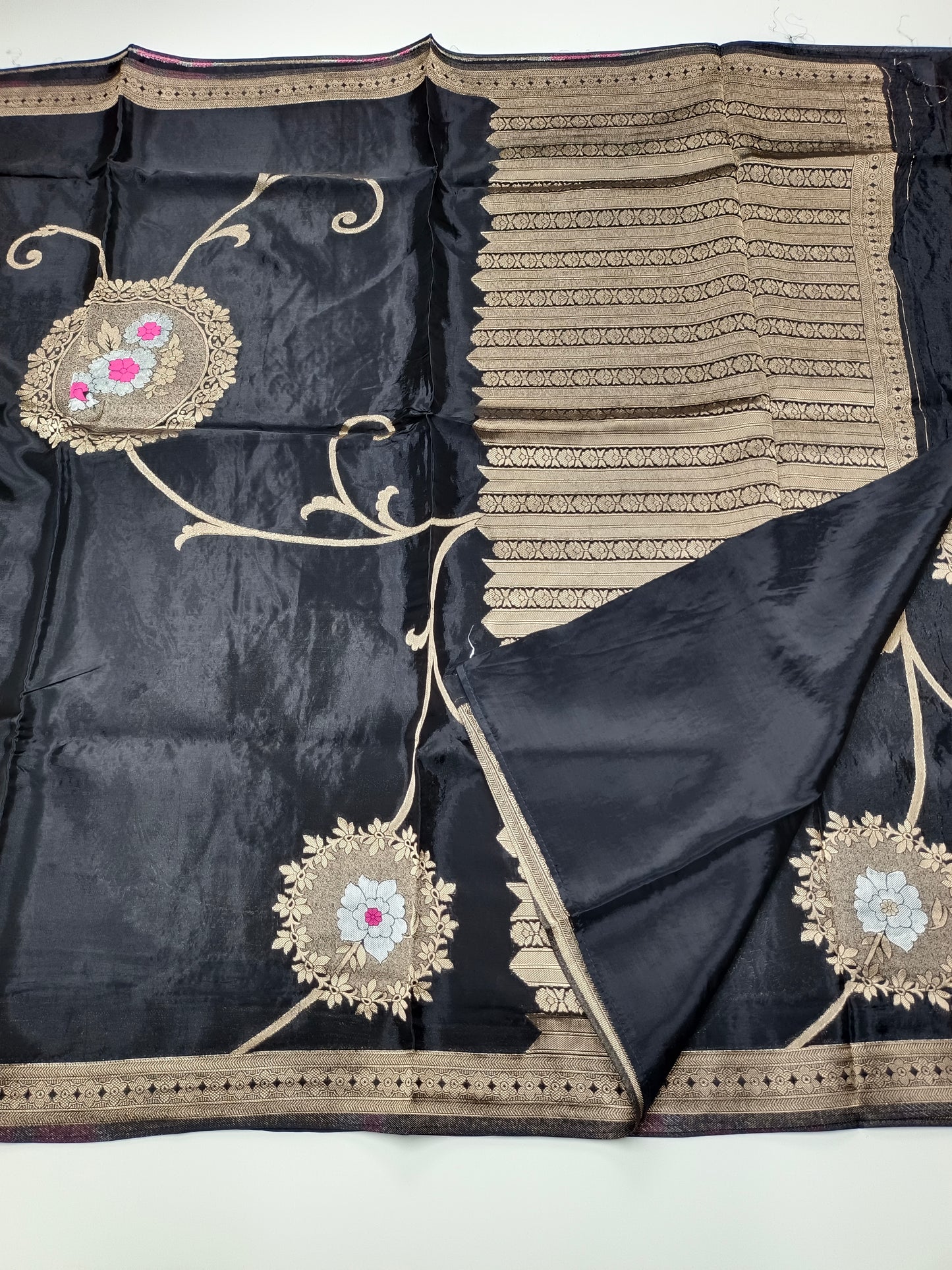 FANCY VISCOSE SILK SAREE