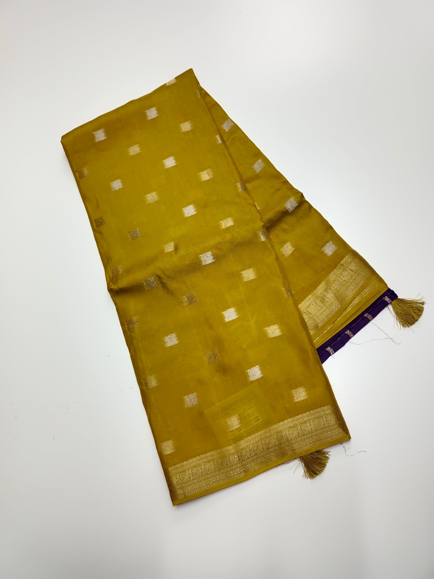 FANCY SEMI KSIC CREPE SAREE