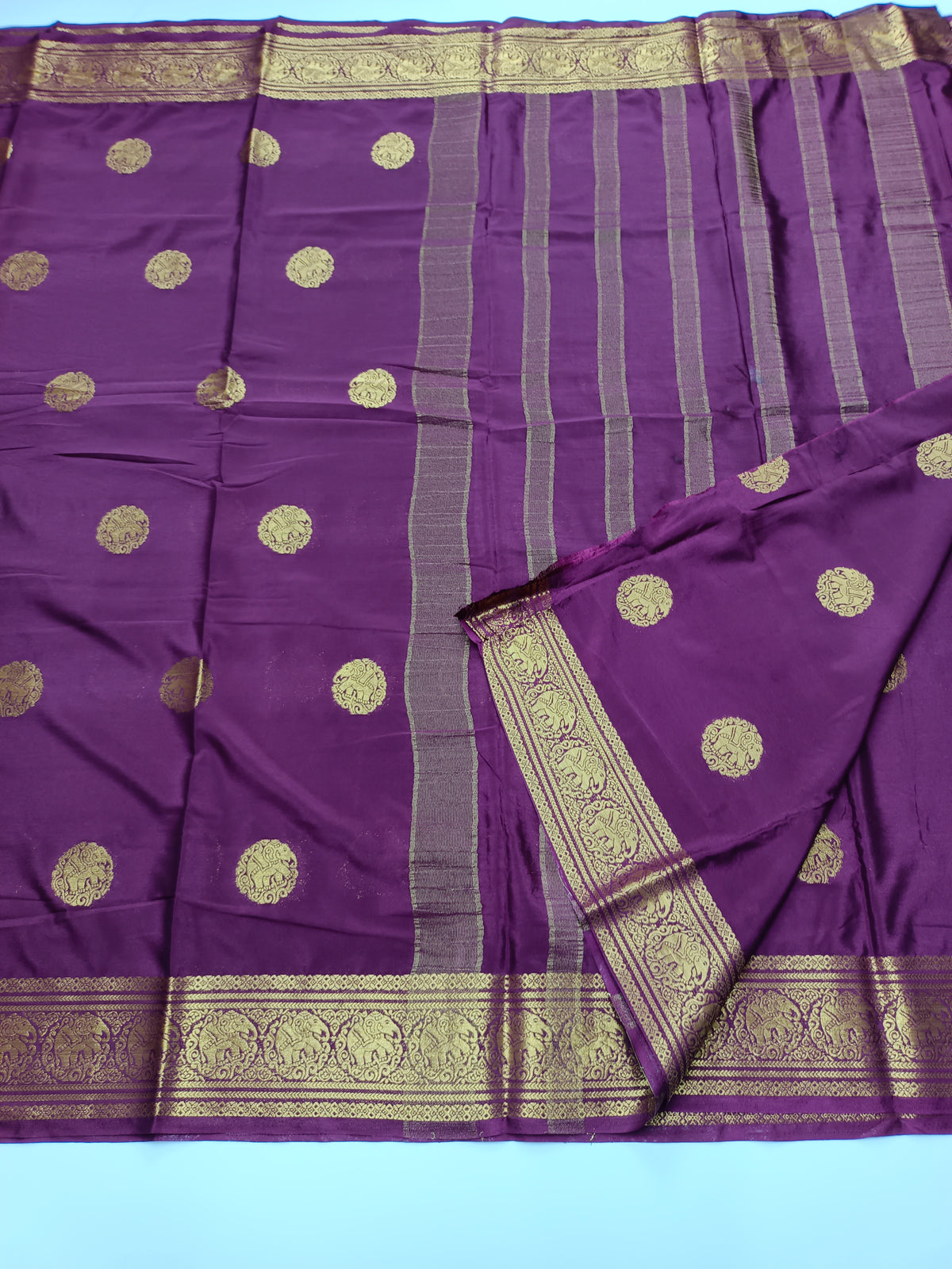 ART CREPE SAREE