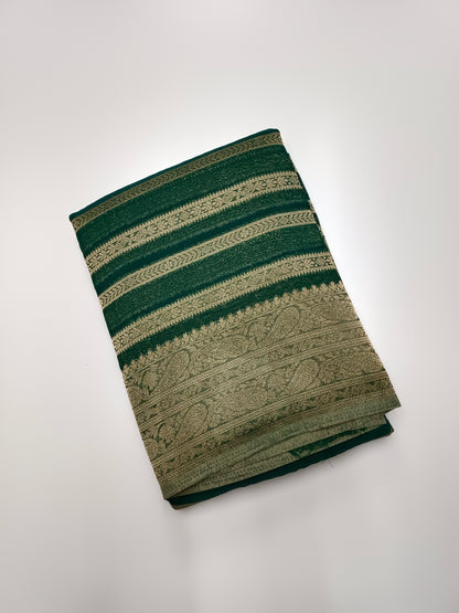 SEMI KADDI GEORGETTE SAREE