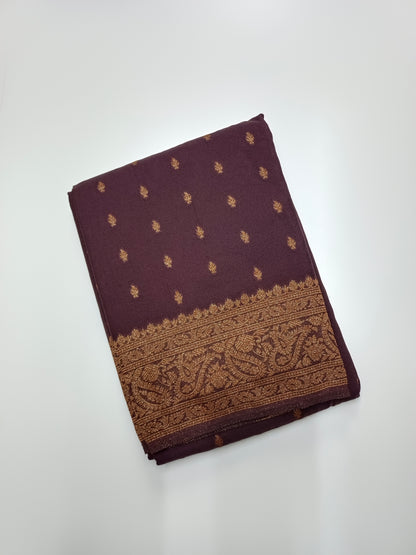 SEMI KADDI GEORGETTE SAREE