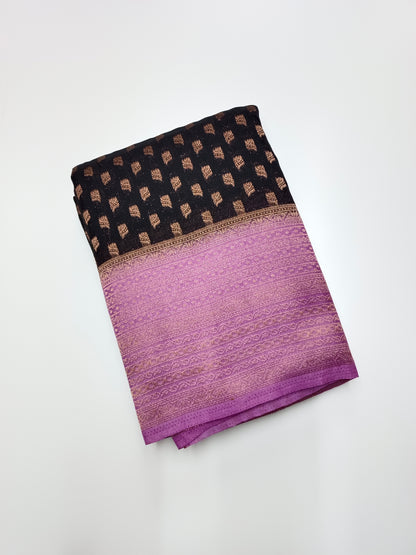 SEMI KADDI GEORGETTE SAREE
