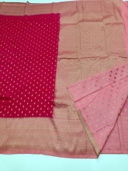 SEMI KADDI GEORGETTE SAREE