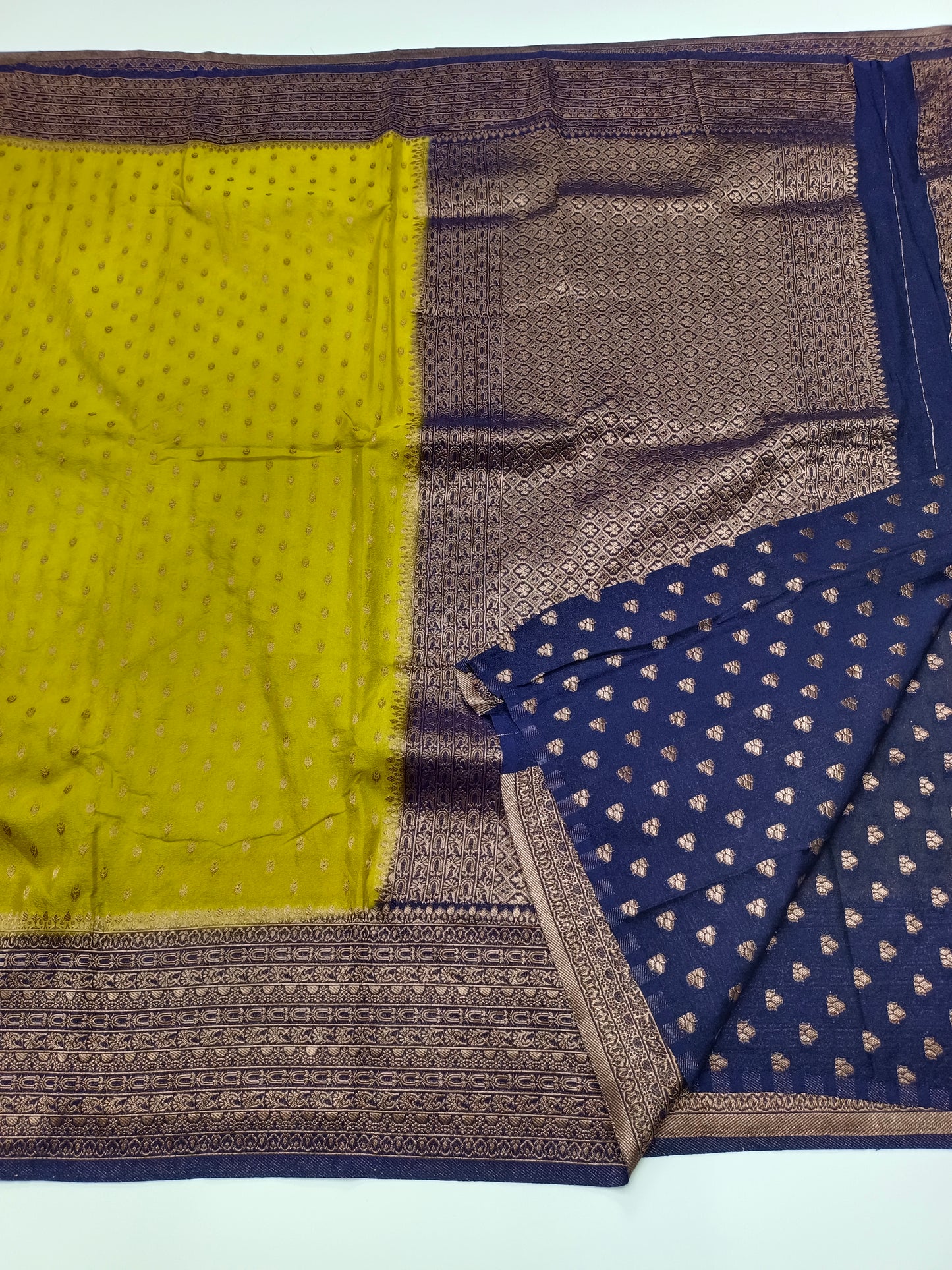 SEMI KADDI GEORGETTE SAREE