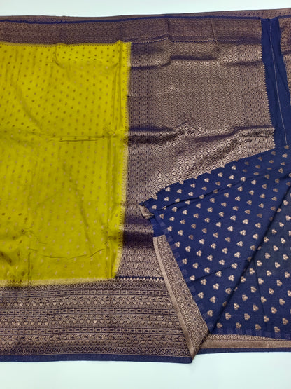 SEMI KADDI GEORGETTE SAREE