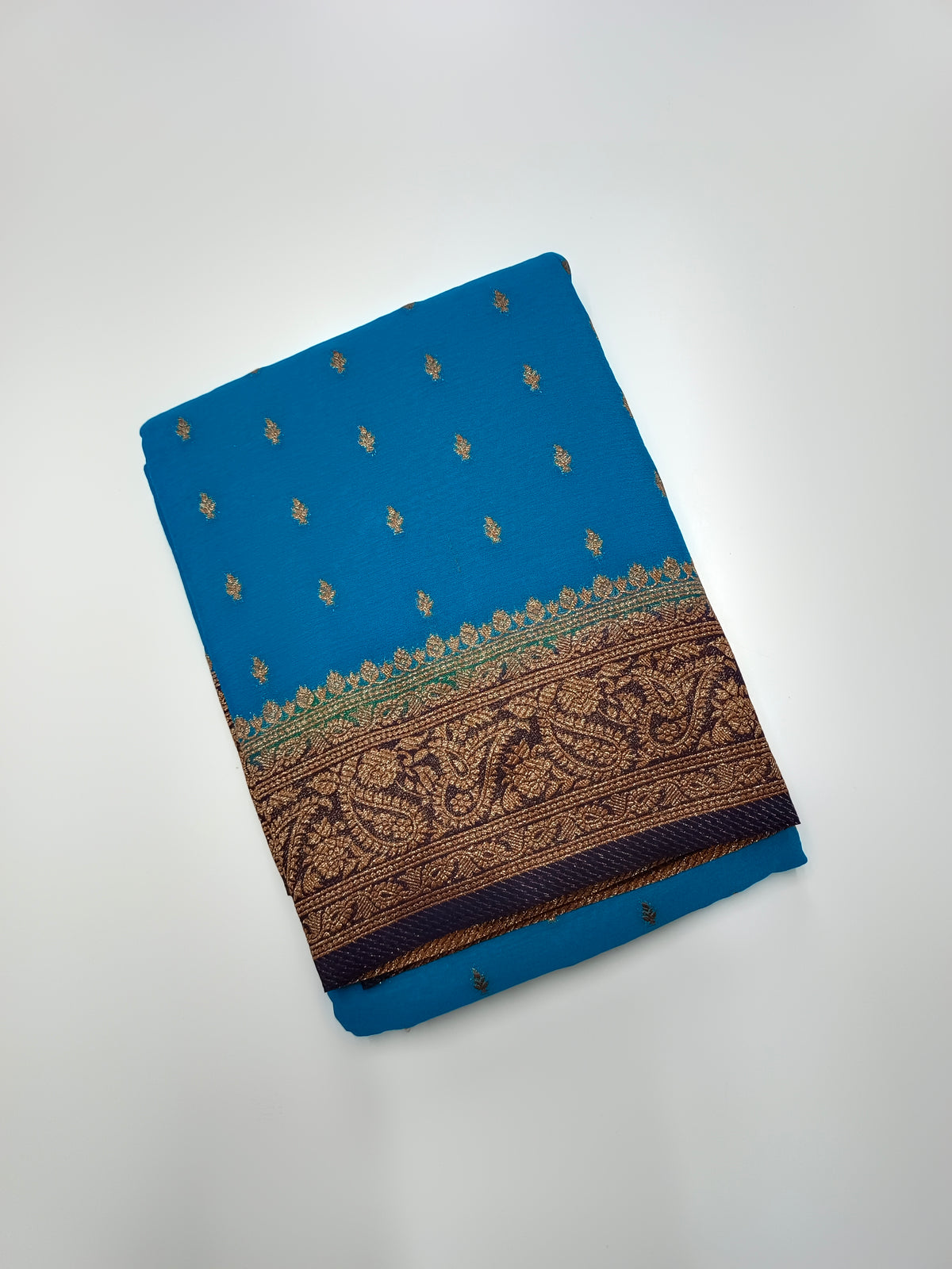 SEMI KADDI GEORGETTE SAREE