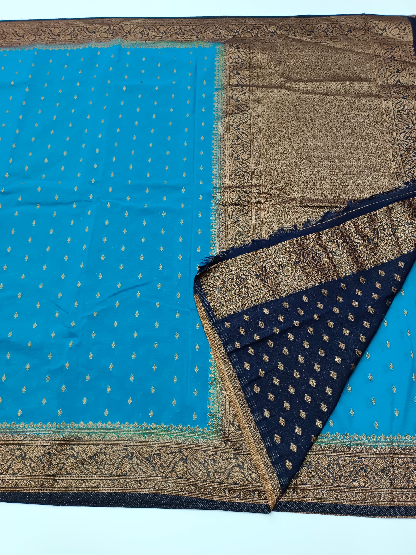 SEMI KADDI GEORGETTE SAREE