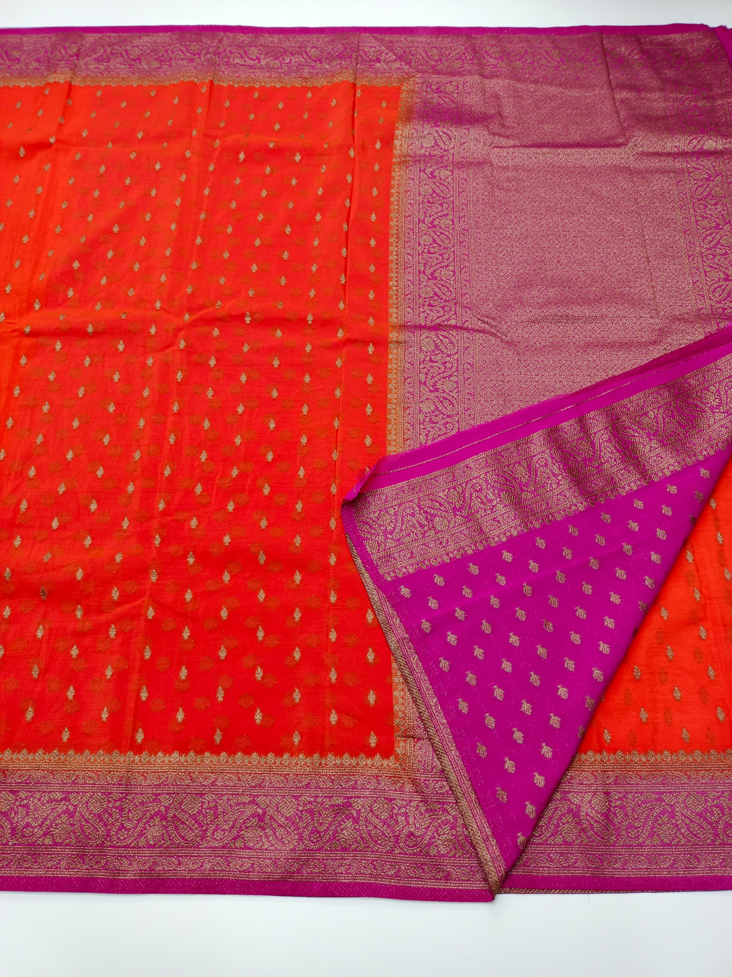 SEMI KADDI GEORGETTE SAREE