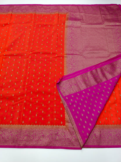 SEMI KADDI GEORGETTE SAREE