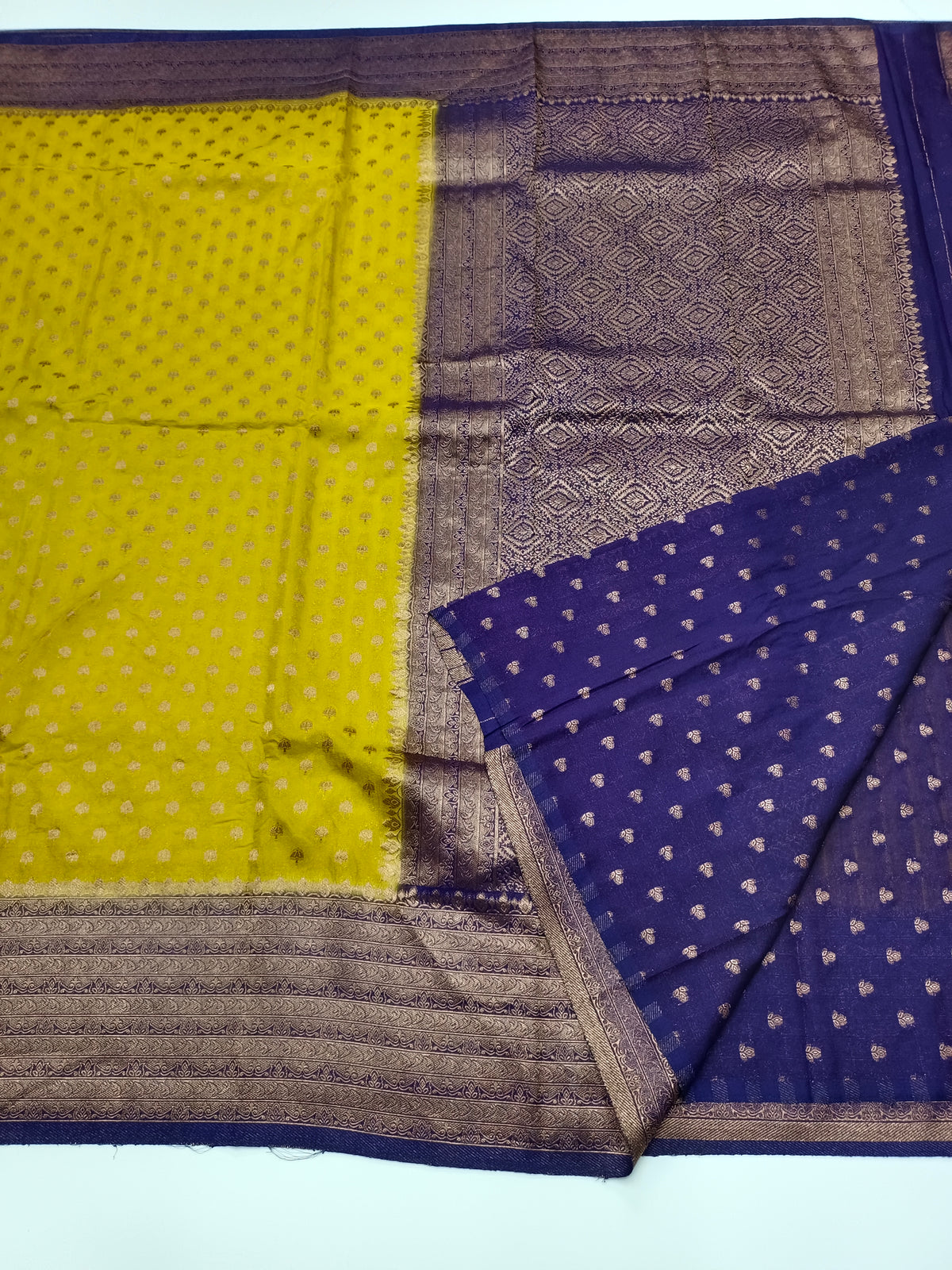 SEMI KADDI GEORGETTE SAREE