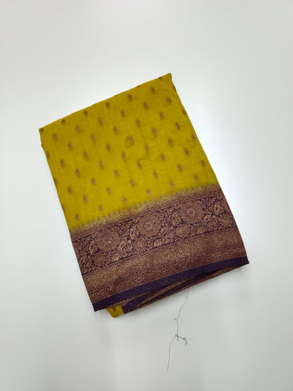 SEMI KADDI GEORGETTE SAREE