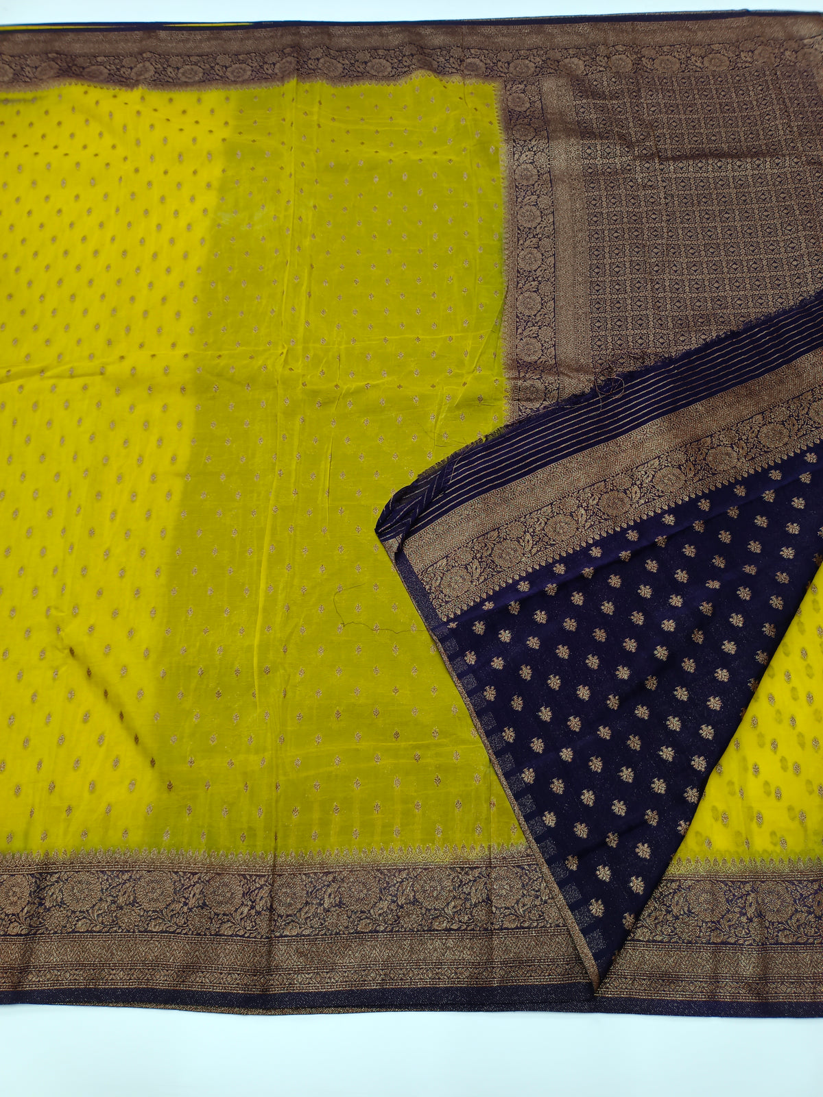 SEMI KADDI GEORGETTE SAREE