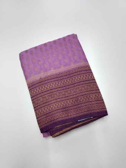 SEMI KADDI GEORGETTE SAREE