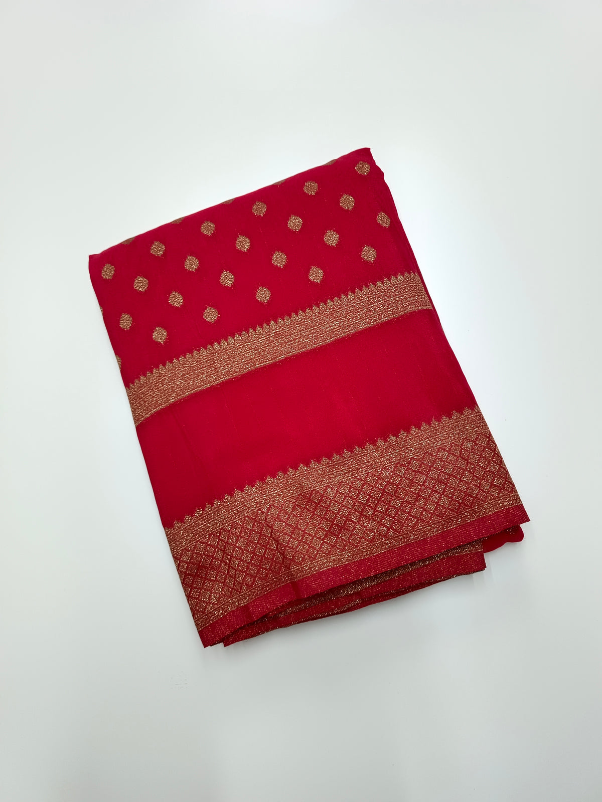 SEMI KADDI GEORGETTE SAREE