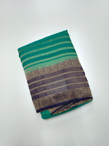 SEMI KADDI GEORGETTE SAREE