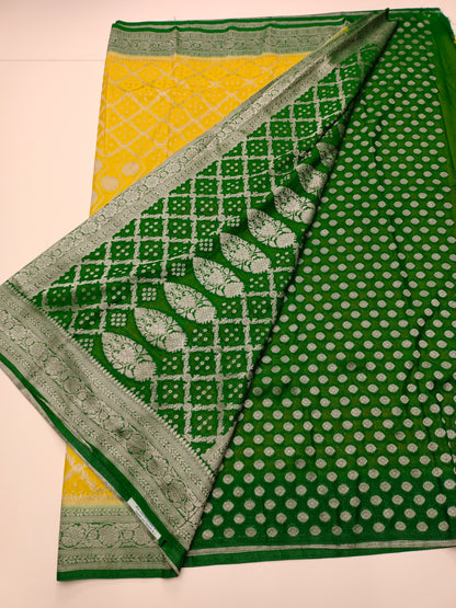 SEMI KADDI GEORGETTE SAREE