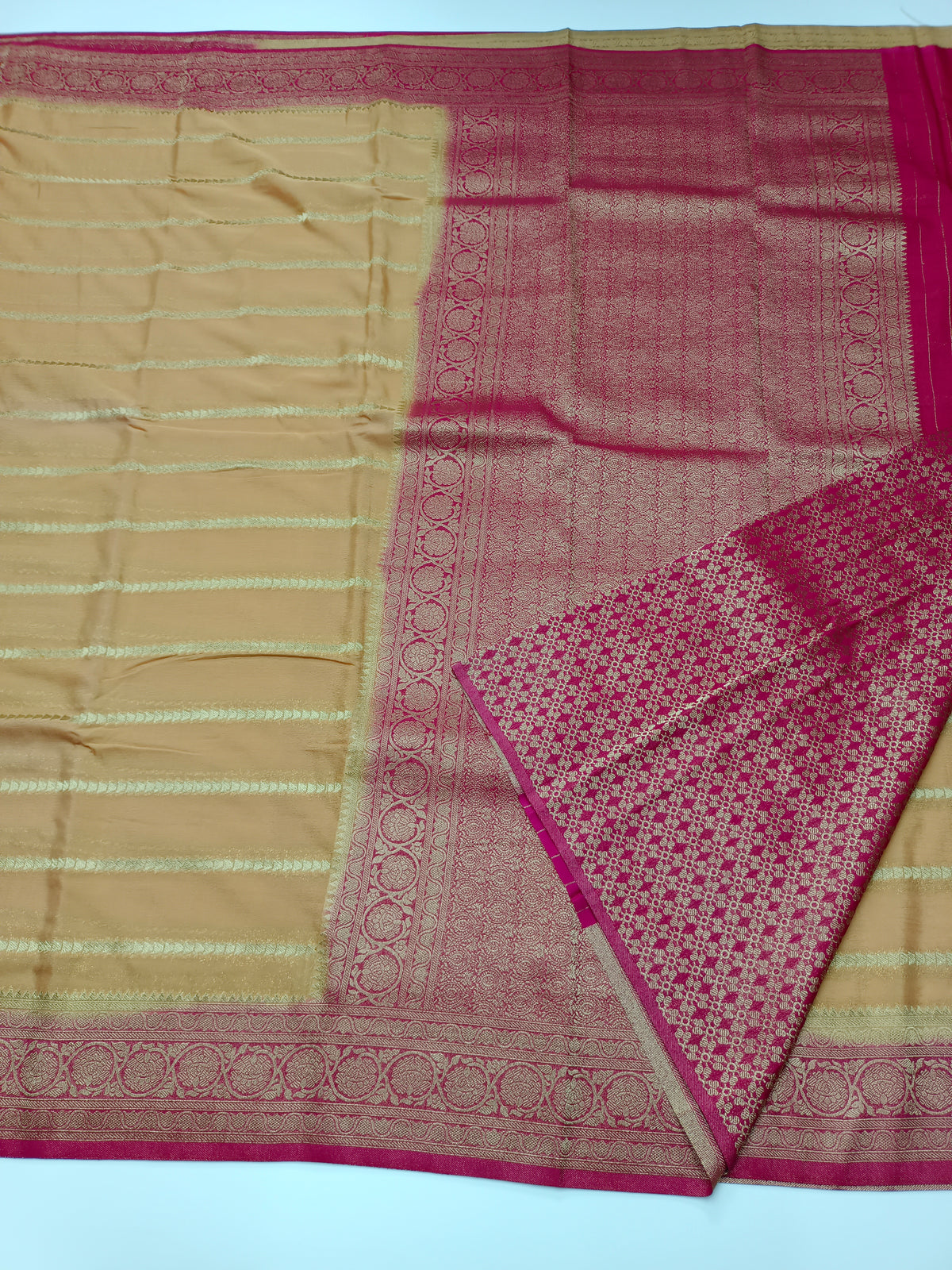 SEMI KADDI GEORGETTE SAREE