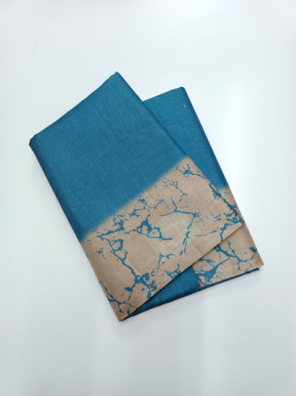 FANCY TUSSER SILK SAREE