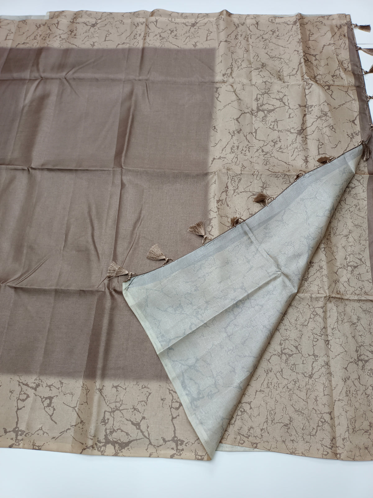 FANCY TUSSER SILK SAREE
