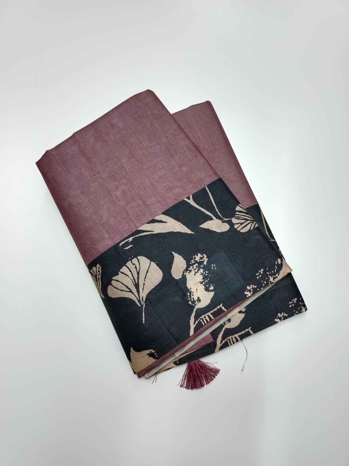 FANCY TUSSER SILK SAREE
