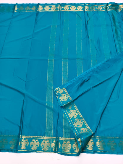 SEMI CREPE SILK SAREE