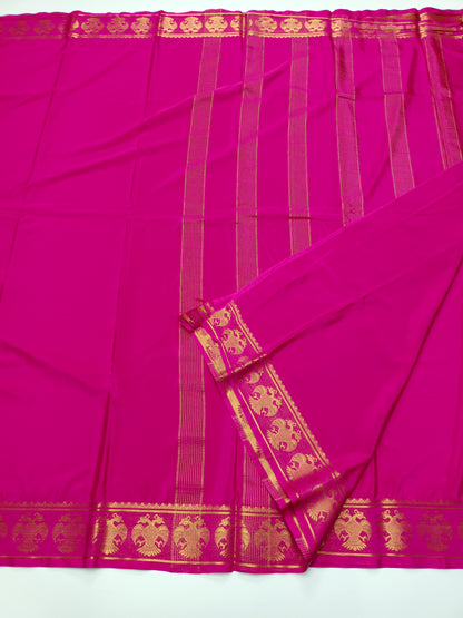 SEMI CREPE SILK SAREE