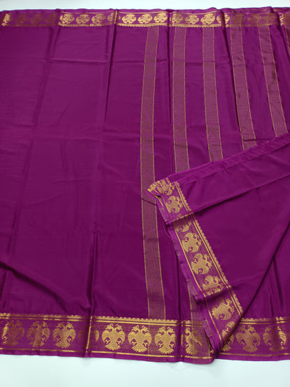 SEMI CREPE SILK SAREE