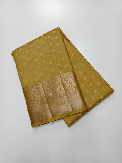 FANCY TUSSER SILK SAREE