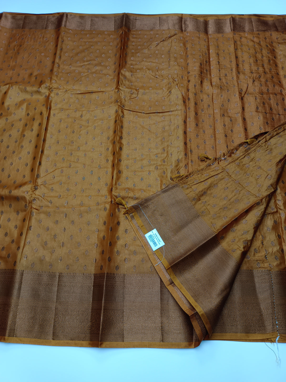 FANCY TUSSER SILK SAREE