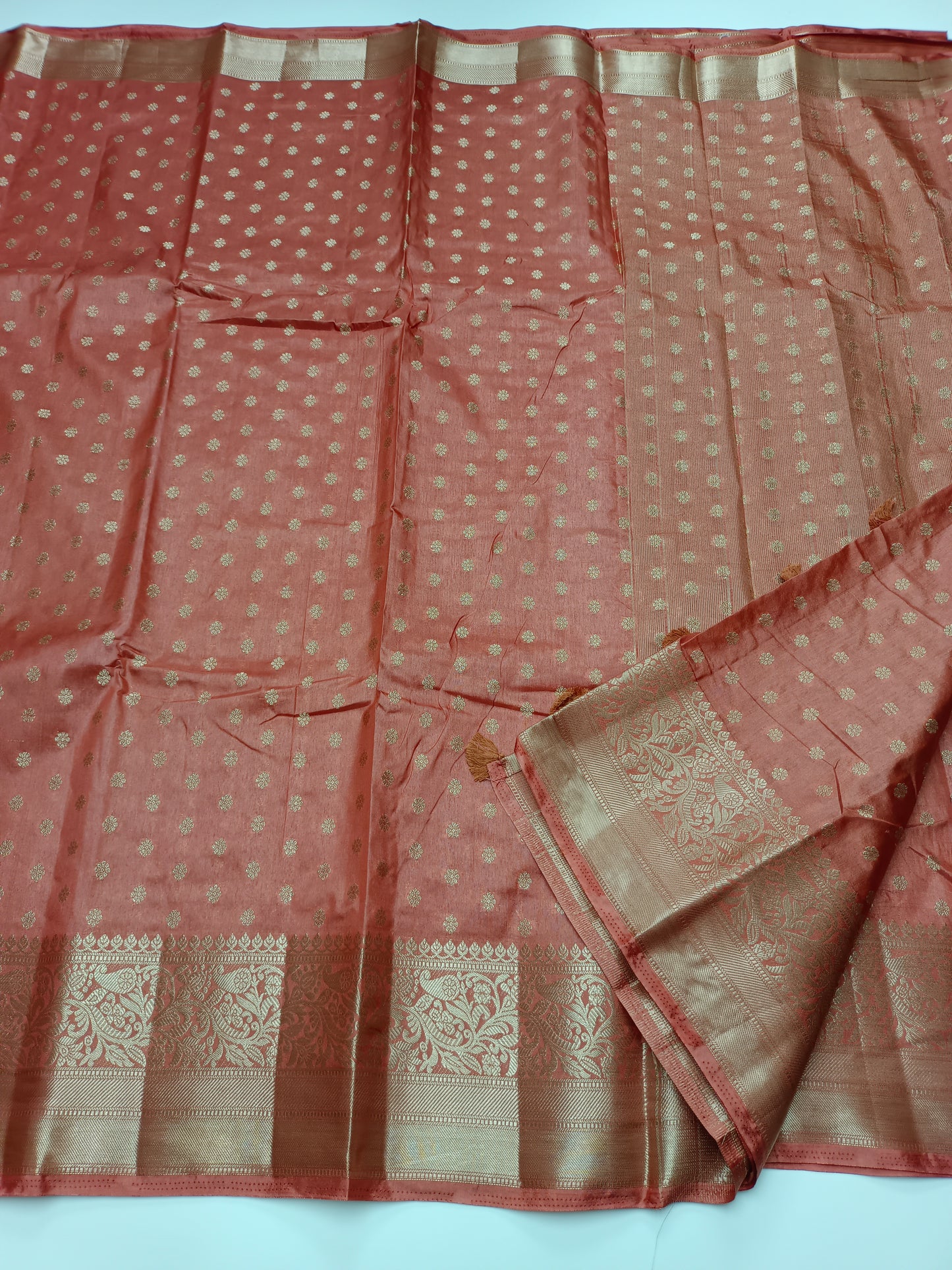 FANCY TUSSER SILK SAREE