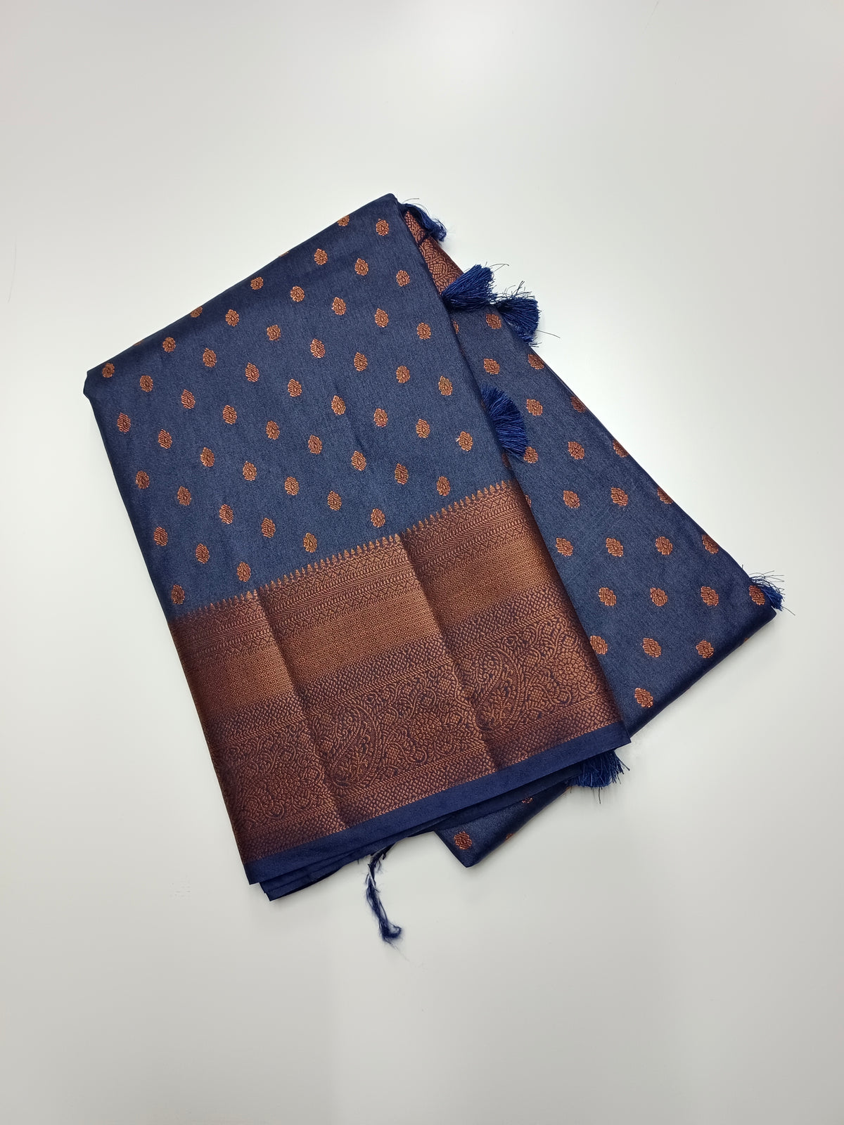 FANCY TUSSER SILK SAREE